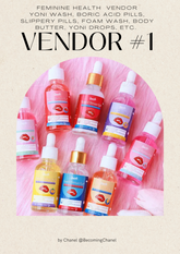 Feminine Hygiene Vendor List #1